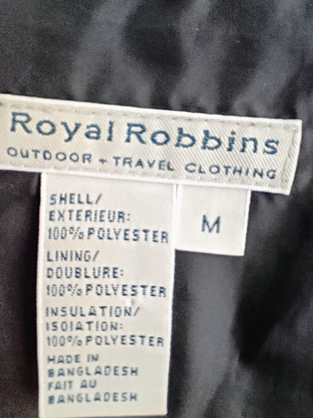 Royal Robbins, Packable-Women's Black Quilted Vest Size medium - Picture 4 of 12